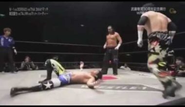 SANADA vs TAJIRI vs Matt Hardy: WRESTLE-1 - W-1 Keiji Muto 30th Anniversary, November 1, 2014