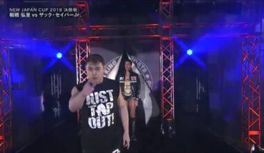 Zack Sabre Jr. vs. Hiroshi Tanahashi - New Japan Cup 2018 Final Match (21.03.2018)