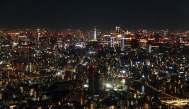 View from Sky Tree