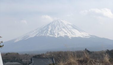 Fuji san biking to aokigahara forest, Kawagichiko March 2019