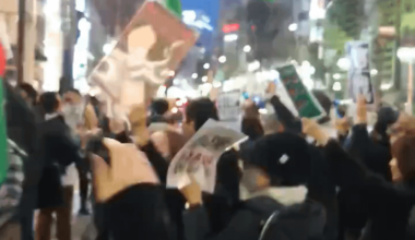 Hundreds rally in Nagoya, Japan, demanding ceasefire in Gaza. The pro-Palestinian movement gains momentum in the country.