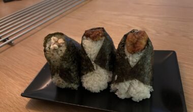 Today I practiced my Onigiri technique!