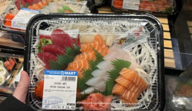 Sashimi Set from my local    H-Mart