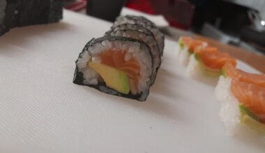 3rd time making sushi!