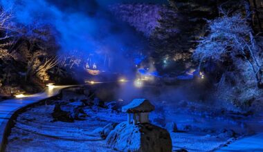 Sainogawara Park, Kusatsu Onsen