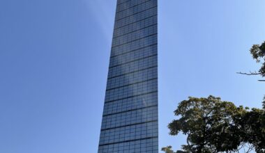 Chiba Port Tower’s weird geometry