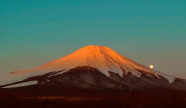 Today mountain fuji