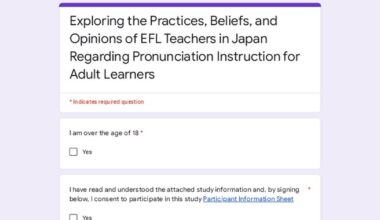 Master TESOL dissertation research - looking for survey participants