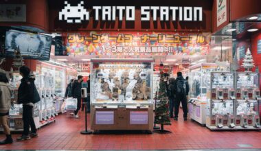 Taito Station Game Center in Akihabara, Tokyo