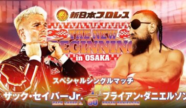 NJPW New Beginning In Osaka 2024 Results