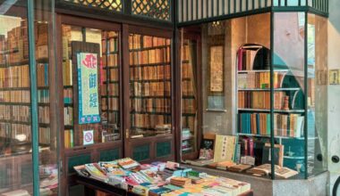 Quiet Little Bookstore In Kyoto. Away From The Crowds and Hustle, It Peaceful With Old Books.