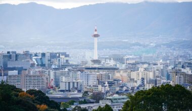 View over Kyoto