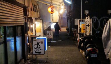 Restaurant in a random little street