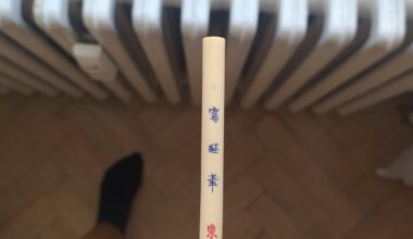 Destroyed caligraphy brush. I found some random brush in painting drawer and I destroyed caligraphy brush that my girlfriend brought from her visit in Japan, I found that it might be from Todaji-ji temple in Nara, thanks to google translator, can you guy ls help me maybe get the exact same brush?