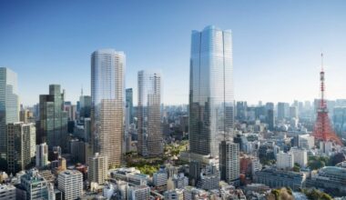 Japan’s new tallest skyscraper is also fat—sprawling enough to fit the mixed-use demands of post-COVID city life