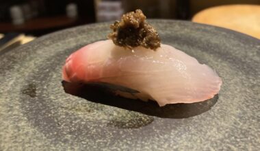 Omakase dinner At Kissaki in Manhattan last week