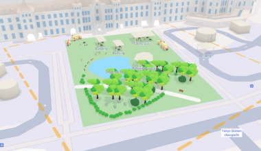 Idea: Natural space in front of Tokyo Station?