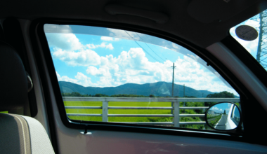 Tochigi through my car window