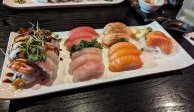 Really tasty treat from Plaza Sushi in London, Ontario, Canada!