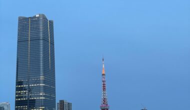 Rant: Azabudai Mori tower ruined the view and dominates Tokyo tower 🗼