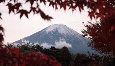 Fujisan from Kawaguchiko