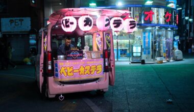 Street Vendor in Kabuchiko, Tokyo