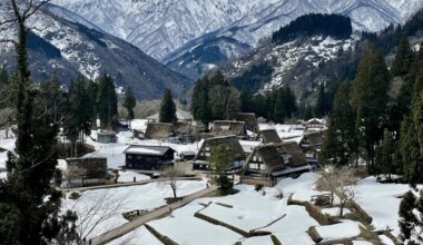 Ainokura, Gokayama in Toyama.