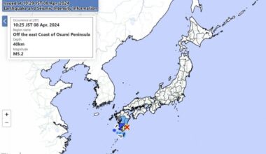 M5.1 quake hits southwestern Japan, no tsunami warning issued