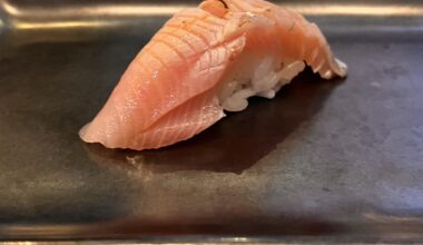 My. Aburi-Hamachi. nigiri.