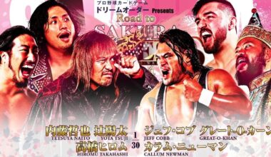 NJPW Road To Sakura Genesis Results – April 4th, 2024