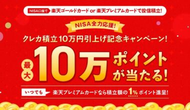 Investing on NISA with a Rakuten Card