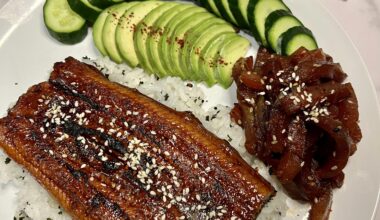 Unagi and Marinated Ahi