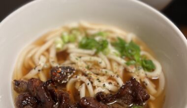 Niku udon (from Japanese Soul Cooking by Tadashi Ono & Harris Salat)