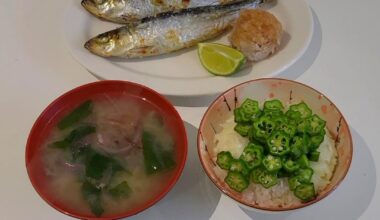 3 sardine home recipes: salt grilled, boiled in plum, sardine kabayaki.