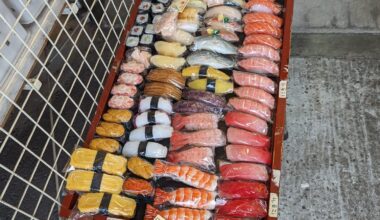 Toy sushi at Tsukiji Outer Market in Tokyo