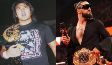 Toukon Sanjushi vs The Shield in an elimination tag match. What is the elimination order and which is the winning trio?