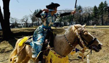 Towada horse archery festival