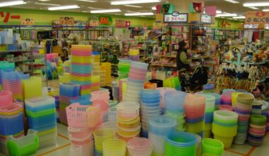 A Daiso store in Tokyo, 2001