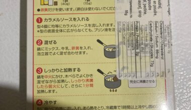 Is anyone able to translate these jello/pudding instructions?