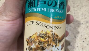 Furikake warnings