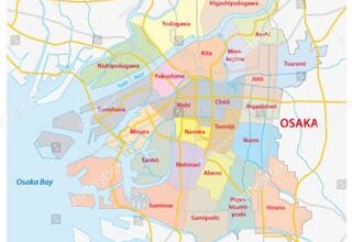 There's a judgemental map for Tokyo, what's Osaka's version?