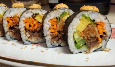 Beef Kimbap