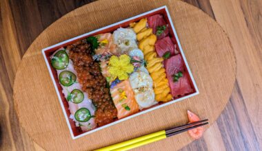 Homemade Chirashi Bento