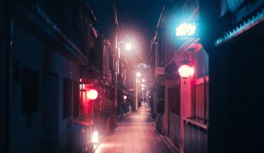 Kyoto at night