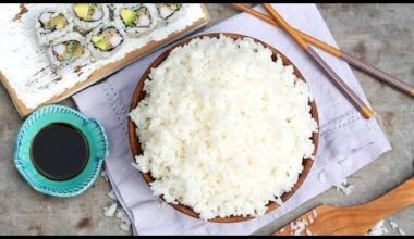 How to Make Sushi Rice - The Quickest and EASY Sushi Rice! | How To Cook...