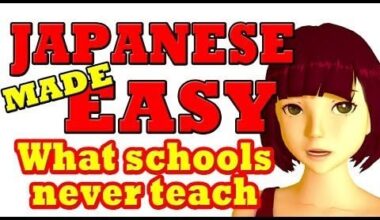 Unique way of learning Japanese (grammar)