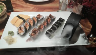 Some (mostly) vegetarian sushi