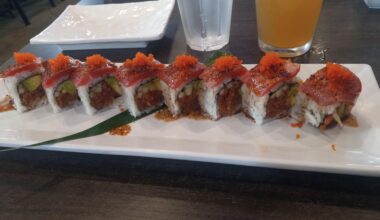 Had myself a Seared Cajun Tuna roll today!