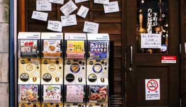 Nostalgic Delights: Yoroi-Bari Cladding and Gacha-Gacha Machines in Japan