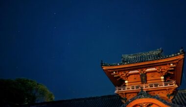 Ursa Major in all its glory captured on Shikoku island